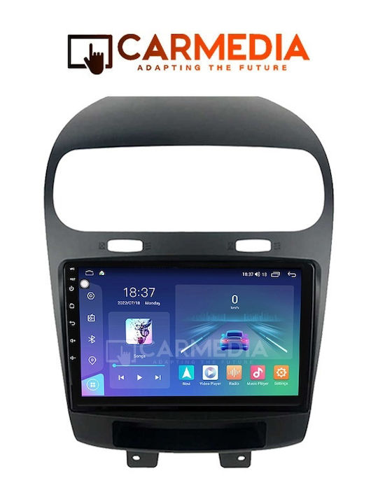 Carmedia Auto-Audiosystem für Fiat Freemont 2008+ (Bluetooth/USB/WiFi/GPS/Apple-Carplay/Android-Auto) mit Touchscreen 9"