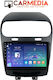 Carmedia Auto-Audiosystem für Fiat Freemont 2008+ (Bluetooth/USB/WiFi/GPS/Apple-Carplay/Android-Auto) mit Touchscreen 9"