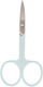 Parsa Nail Scissors Stainless with Curved Tip Turquoise 00003657-200510 1 Piece