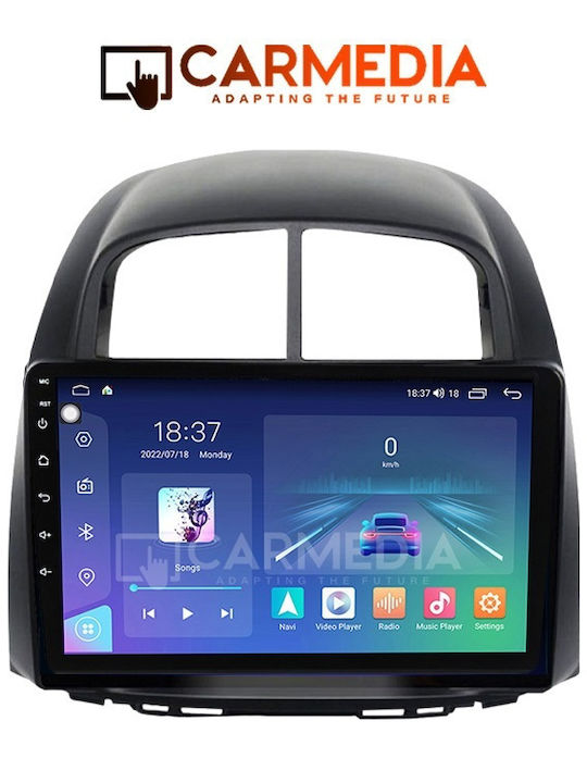 Carmedia Auto-Audiosystem für Daihatsu Sirion 2006-2012 (Bluetooth/USB/WiFi/GPS/Apple-Carplay/Android-Auto) mit Touchscreen 10"