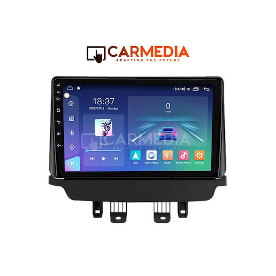 Carmedia Auto-Audiosystem für Mazda CX-3 2014+ (Bluetooth/USB/WiFi/GPS/Apple-Carplay/Android-Auto) mit Touchscreen 9"