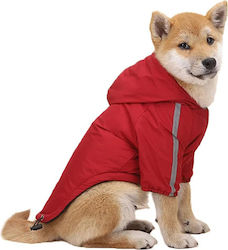 Μπουφάν Fleece / Αδιάβροχο Κόκκινο Medium