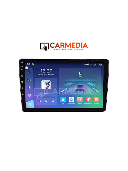 Carmedia Ηχοσύστημα Αυτοκινήτου για Citroen C4 / DS4 2018+ (Bluetooth/USB/WiFi/GPS/Apple-Carplay/Android-Auto) με Οθόνη Αφής 10"