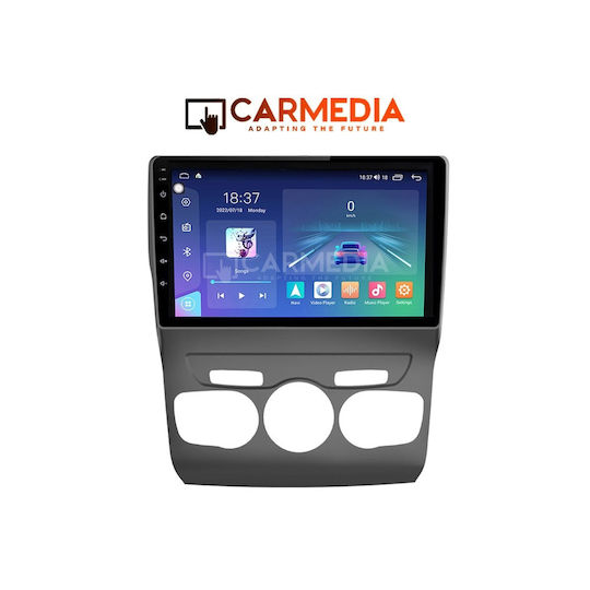 Carmedia Ηχοσύστημα Αυτοκινήτου για Citroen C4 / DS4 2011-2018 (Bluetooth/USB/WiFi/GPS/Apple-Carplay/Android-Auto) με Οθόνη Αφής 10"