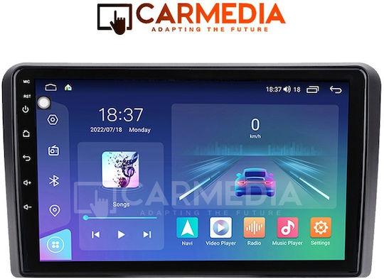 Carmedia Car Audio System for Seat Toledo Seat | Skoda | Vw (Bluetooth/USB/WiFi/GPS/Apple-Carplay/Android-Auto) with Touch Screen 10"
