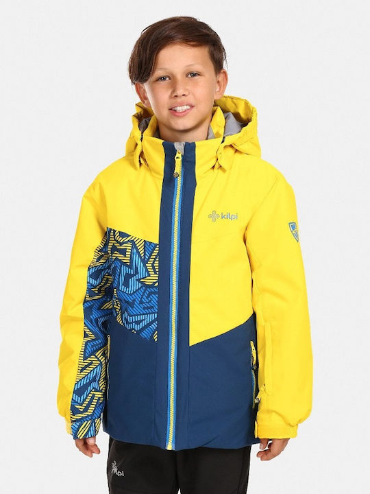 Kilpi Geci Pentru Copii Casual Cu Glugă Galben