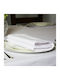 Blanc de Blanc Serviette Plain Line White Blanc de Blanc 50x50cm
