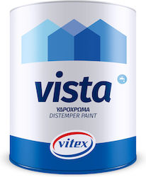 Vitex Vista Plastic Watercolor Paint for Interior Use White 3lt