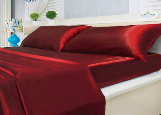MayHome Duvet Set Single 160x240cm Red 2pcs 350 GSMGsm