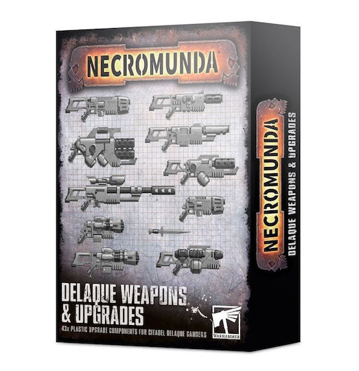Games Workshop Necromunda Delaque Weapons Figures 86τμχ