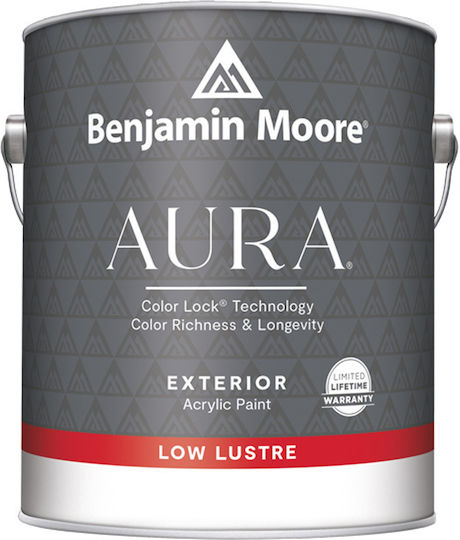 Benjamin Moore Aura Plastic Paint for Exterior Use White 946ml