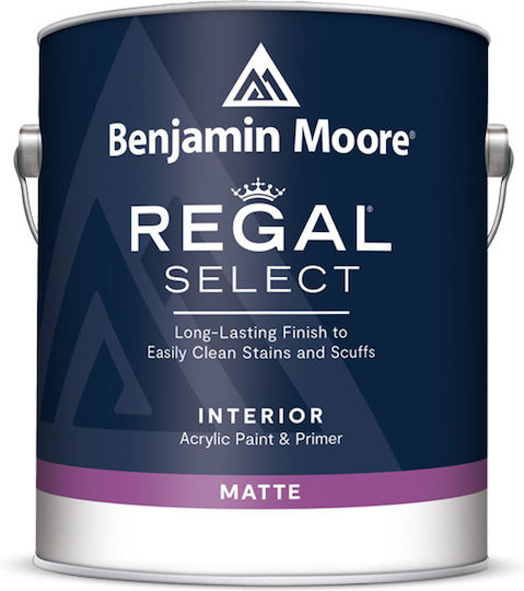 Benjamin Moore Regal Πλαστικό Χρώμα Ακρυλικό για Εσωτερική Χρήση Regal mat 946ml