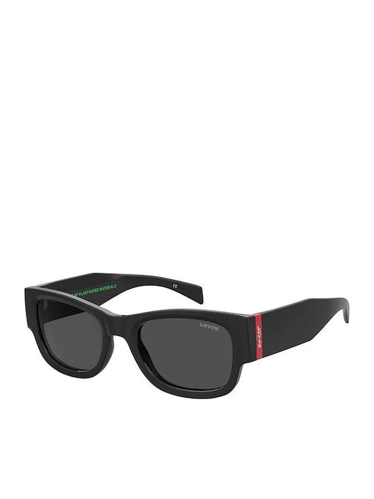 Levi's Herren Sonnenbrille mit Schwarz Kunststo...