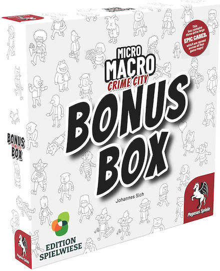 Game Expansion Micromacro: Crime City-bonus Box 12+ Years Old (EN) Pegasus Spiele