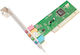 Powertech Chipset CM8738 ​Interior PCI 6.1 Sound Card Multicolour