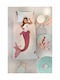 Saint Clair Elektrische Gitarren Kinderdecke Einzel mit Kissenbezug Mermaid Mermaid 160x220cm