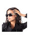 Max Air Hayden Women's Sunglasses with Black Plastic Frame and Black Lens