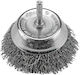 Benman 72428 Wire Brush Bell for Drill