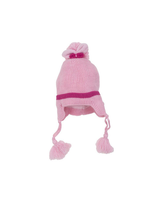 Kitti Kids Beanie Knitted Fuchsia