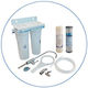 Aqua Pure Water Filtration System Double Central Supply with Replacement Filter Aqua Pure APUF 0,01μm, Aqua Pure APCYD 1μm 1034