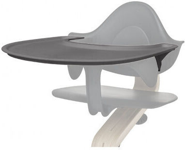 Nomi by Evomove Δίσκος για Καρεκλάκι Φαγητού Nomi Tray σε Γκρι Χρώμα