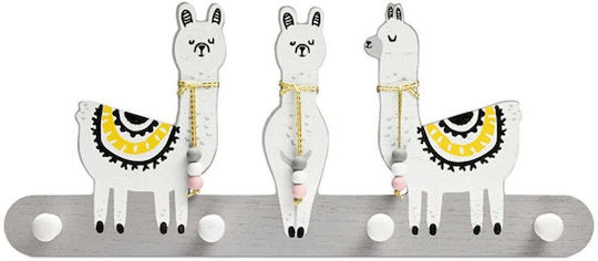 Navaris Kids Metallic Wall Hanger 38x4x16.5cm