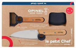 Opinel Inox Cooking Utensil Set Blue Ο Μικρός Chef 3pcs