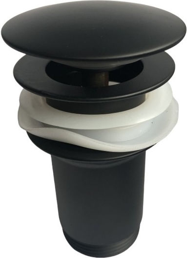 Inter Ceramic Pop Up Βαλβίδα Νιπτήρα Μαύρη