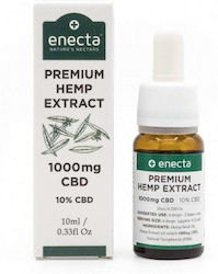 Enecta Premium Hemp Extract Ulei Produse din cânepă (CBD) în Picături 1000mg cu 10% CBD 10ml Enecta Premium Hemp Extract Ulei Produse din cânepă (CBD) în Picături 1000mg cu 10% CBD 10ml