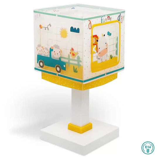 Ango Kinder Nachttischlampe Mehrfarbig 13.5x30x30εκ.