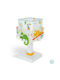 Ango Kids Portable Lamp Happy Jungle Multicolour 13.5x30x30εκ.