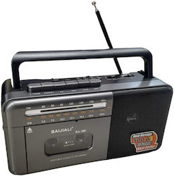 Portable Radio-CD Player Equipped with Radio Gray