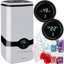 Ruhhy Air Καθαριστής Αέρα / Υγραντήρας Υπερήχων 28W για Χώρους 20m²
