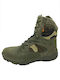 Ustyle Militärische Stiefel aus Mesh Khaki Y-28