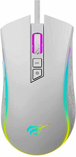 Havit MS1034 RGB Gaming Ποντίκι 4800 DPI Μαύρο