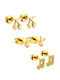 Bode Hypoallergenic Kids Earrings Studs made of Gold