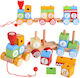 Jokomisiada Pull-Along Toy made of Wood