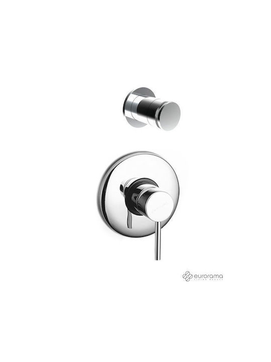 Eurorama Tonda Built-in Mixer & Diverter Set fo...