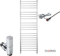 Thermo Bellavia HE400W-100 Πετσετοκρεμάστρα Μπάνιου 1500x500 400kcal/h Ασημί