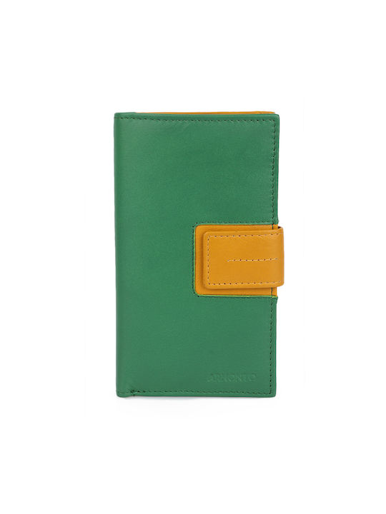 Armonto Large Women's Wallet with RFID Green