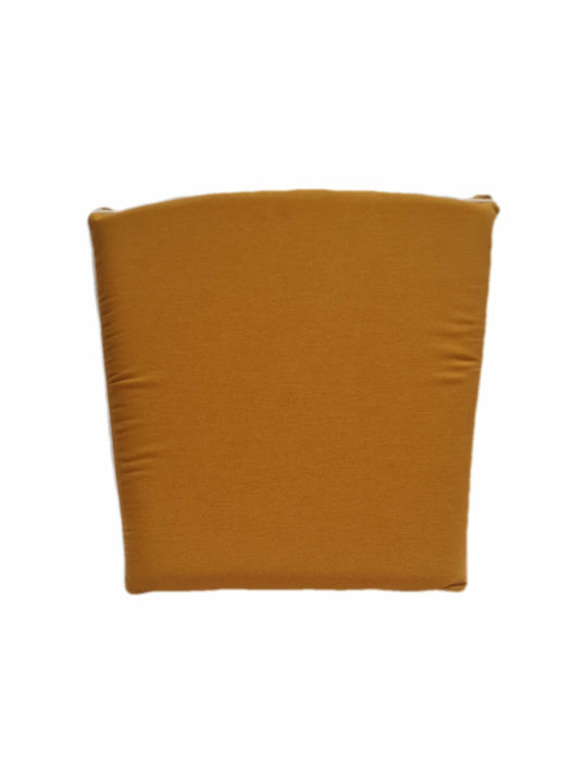 Be Comfy Wasserdichtes Gartenstuhlkissen Senfgelb 42x42cm