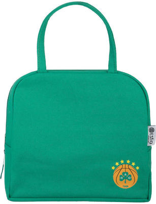 Estia Insulated Bag Handbag Save the Aegean 6 liters Panathinaikos Bc Edition