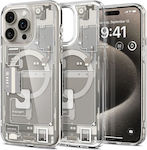 Spigen Ultra Hybrid MagSafe Zero One Back Cover Σιλικόνης Natural Titanium (iPhone 15 Pro Max)