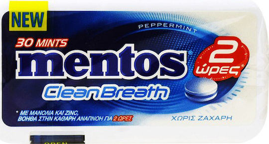 Mentos Καραμέλες με Γεύση Peppermint 12τμχ 21gr