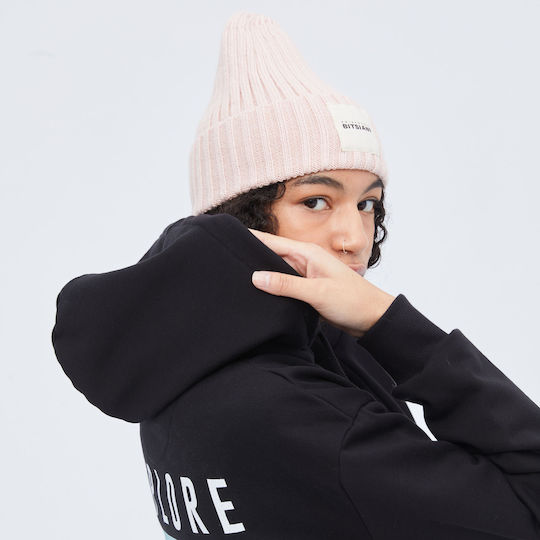 Beanie Unisex Beanie Knitted in Pink color