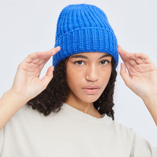 Beanie Unisex Beanie in Albastru color