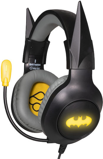 FR-TEC Batman Over Ear Gaming Headset με σύνδεση 3.5mm / USB