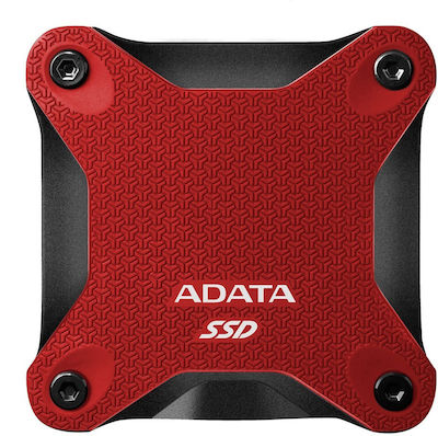 Adata SD620 USB 3.2 Εξωτερικός SSD 512GB 2.5" Κόκκινο