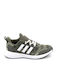 Fortarun Fortarun 2.0 K Kids Sports Shoes Running with Laces Green