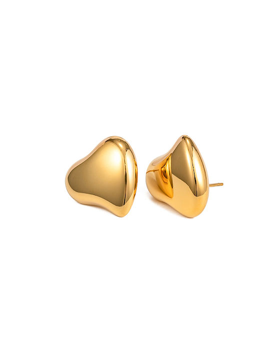 Kloxx Earrings made of Steel Gold Plated